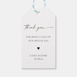TANYA | Huwelijksgunsttag Cadeaulabel