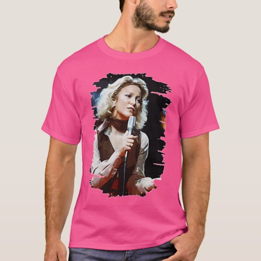 Tanya Tucker Brush Art T-shirt (Voorkant)