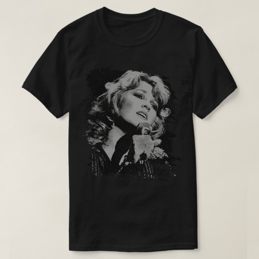 Tanya tucker Retro Poster T-shirt (Design voorkant)
