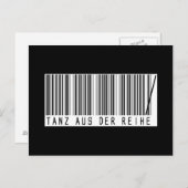 Tanz aus der Reihe Briefkaart (Voorkant / Achterkant)