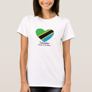 Tanzania altijd in mijn hart t-shirt