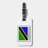 Tanzania Bagagelabel (Voorkant verticaal)