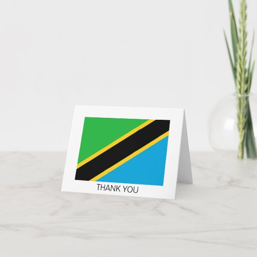 Tanzania Bedankkaart (Voorkant)