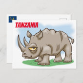 Tanzania Briefkaart (Voorkant / Achterkant)