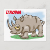 Tanzania Briefkaart (Voorkant)