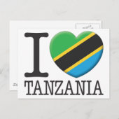 Tanzania Briefkaart (Voorkant / Achterkant)