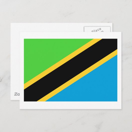 Tanzania Briefkaart (Voorkant / Achterkant)
