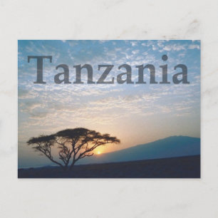 Tanzania Briefkaart