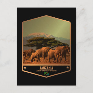 Tanzania Briefkaart
