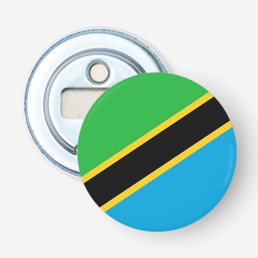 Tanzania Button Flesopener (Voorkant)