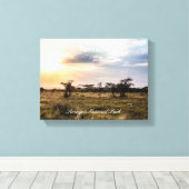 Tanzania Canvas Afdruk (Insitu (Houten vloer))