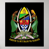 Tanzania COA Poster (Voorkant)