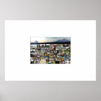 Tanzania Collage of Life Poster