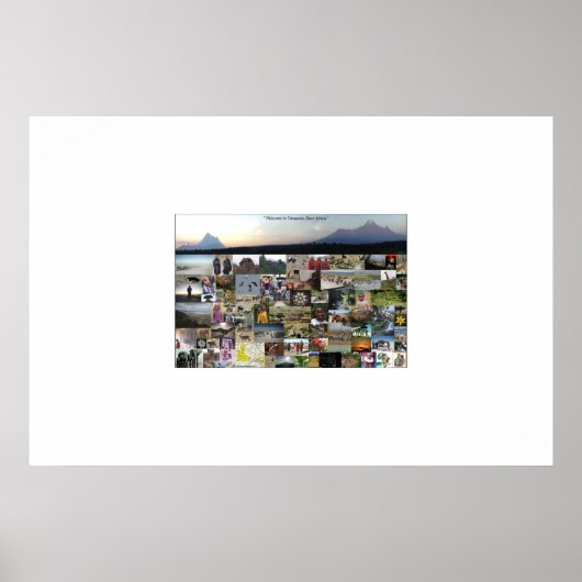 Tanzania Collage of Life Poster (Voorkant)