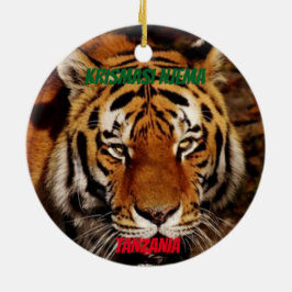 Tanzania Custom Lion / Elephant Ornament