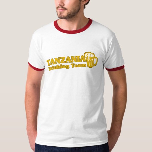 Tanzania Drink team T-shirt (Voorkant)
