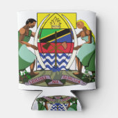 tanzania embleem blikjeskoeler (Achterkant)