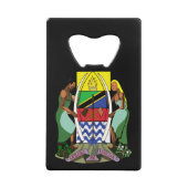 tanzania embleem creditkaart flessenopener (Voorkant)