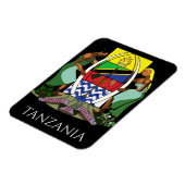 tanzania embleem magneet (Linkerzijde)