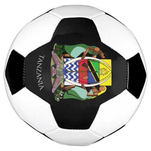 tanzania embleem voetbal (Gedraaid)