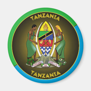 Tanzania Erfgoed Embleem Magneet