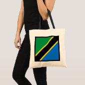 Tanzania Flag Bag Tote Bag (Voorkant (product))