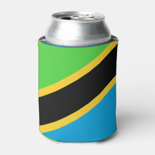 Tanzania Flag Blikjeskoeler