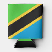 Tanzania Flag Blikjeskoeler (Voorkant)