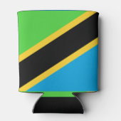 Tanzania Flag Blikjeskoeler (Achterkant)