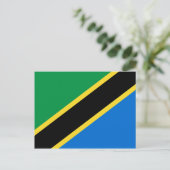 Tanzania Flag Briefkaart (Staand voorkant)