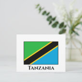 Tanzania Flag Briefkaart (Staand voorkant)