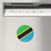 Tanzania Flag Charming Patriotic Magneet (Insitu (Vaatwasser))