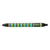 Tanzania Flag Cute Patriotic Zwarte Inkt Pen (Voorkant)