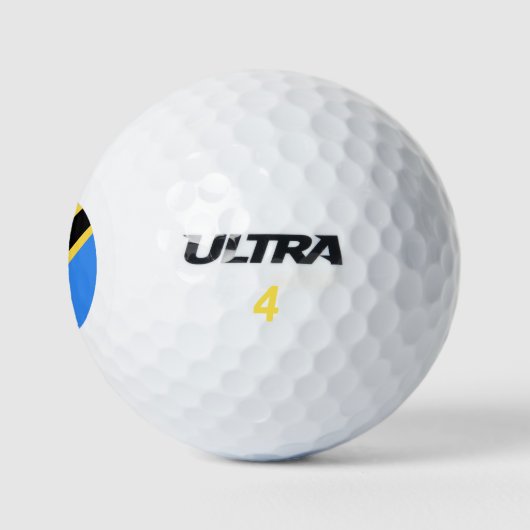 Tanzania Flag Golfballen (Logo)