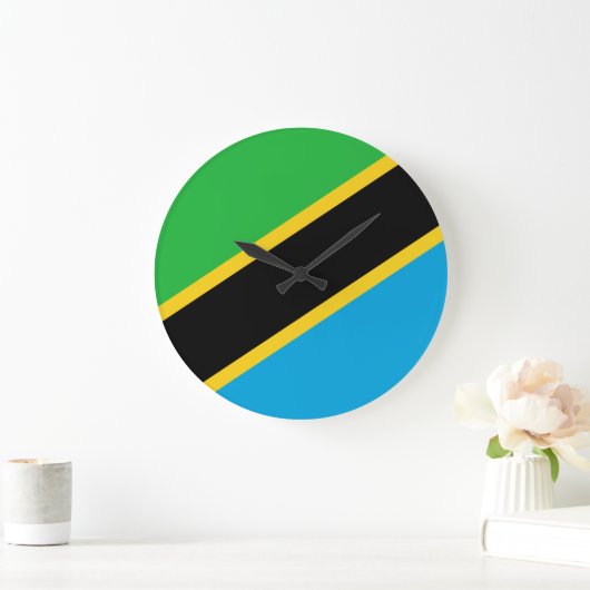Tanzania Flag Grote Klok (Huis)