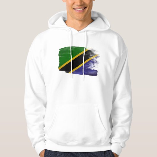 Tanzania Flag Hoodie (Voorkant)
