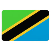 Tanzania Flag Magneet (Horizontaal)