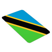 Tanzania Flag Magneet (Rechterzijde)