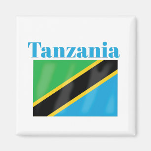 Tanzania Flag Magneet