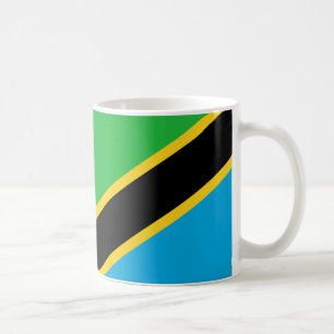 "Tanzania Flag Mok - Bold National Pride Ceramic C