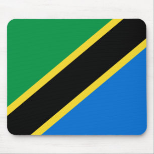 Tanzania Flag Mousepad Muismat