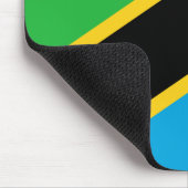 Tanzania Flag Muismat (Hoek)