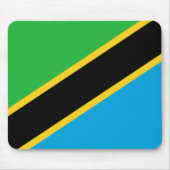 Tanzania Flag Muismat (Voorkant)