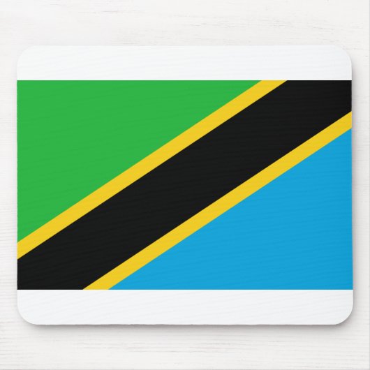 Tanzania Flag Muismat (Voorkant)