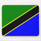Tanzania Flag Muismat (Voorkant)