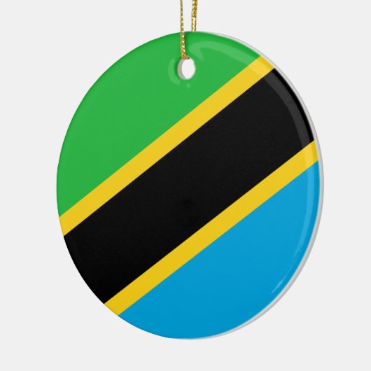 Tanzania Flag Ornament (Links)
