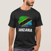 Tanzania Flag Pride Retro Tanzanian Flag Family Ma T-shirt (Voorkant)
