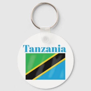 Tanzania Flag Sleutelhanger