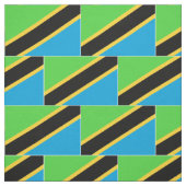 Tanzania Flag Stof (Swatch)