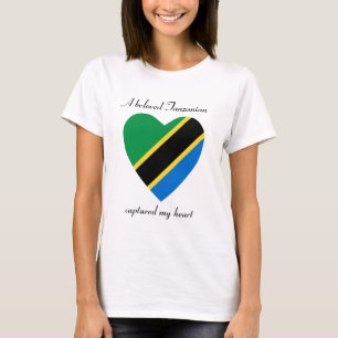 Tanzania Flag SweeLieverd T-Shirt